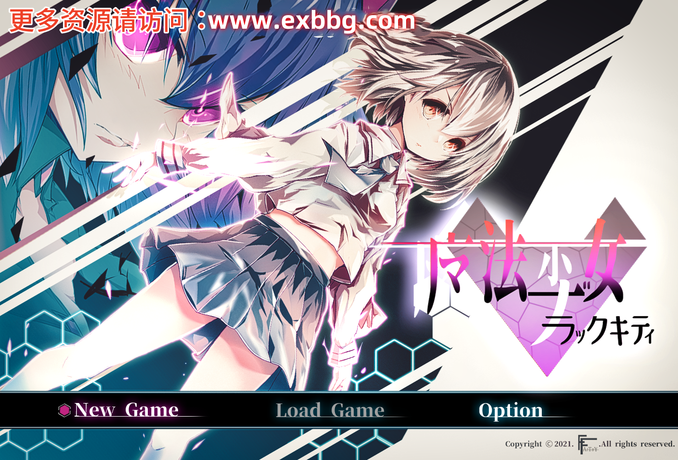 RPG汉化魔法少女黑猫 ver111 AI精翻汉化版 战斗RPG游戏 2PC电脑22G